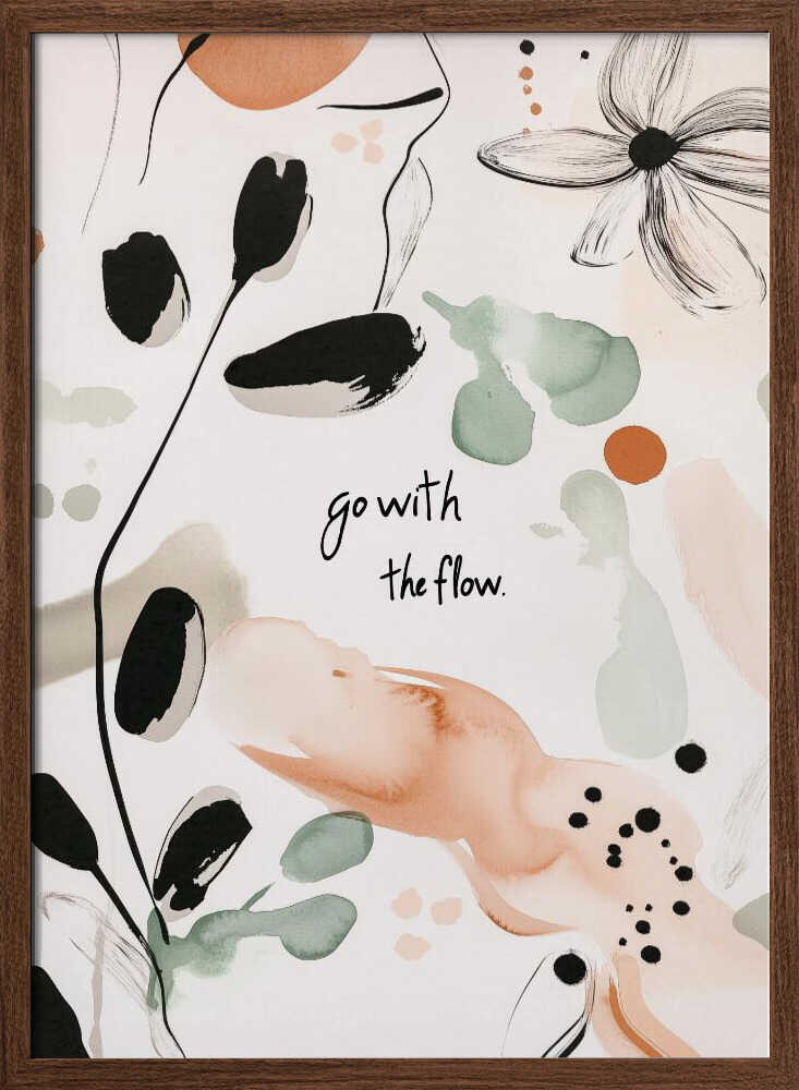 Fluid Harmony Poster