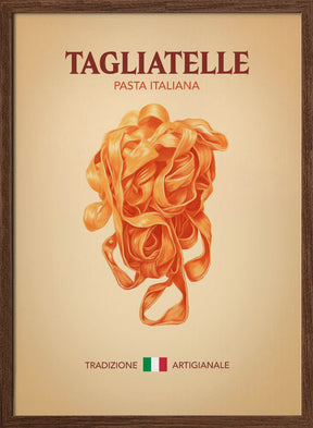 Tagliatelle Pasta Italiana Poster