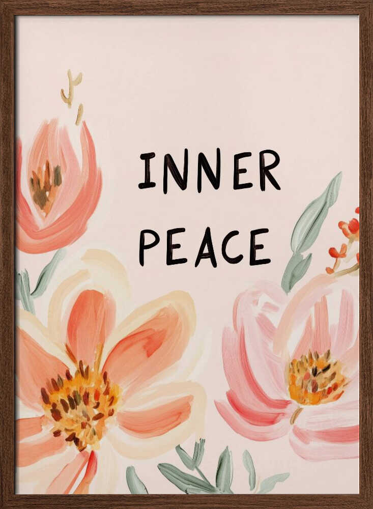 Tranquil Blossoms Poster