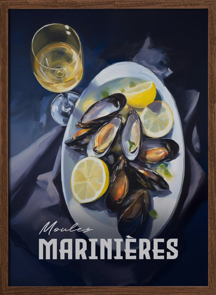 Moules Marinieres Poster