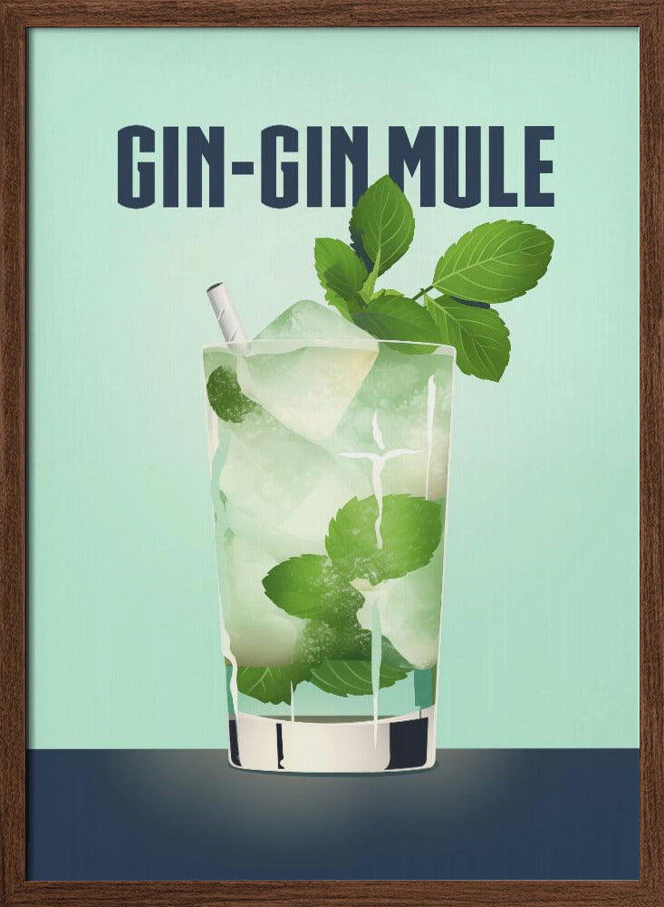 Gin Gin Mule Poster