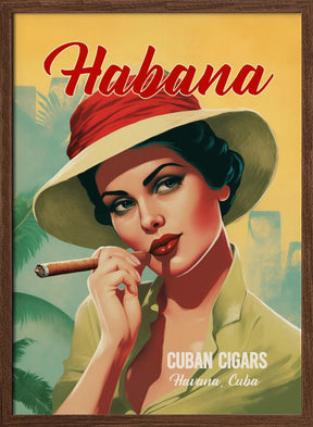 Habana - Cuban Cigars Poster