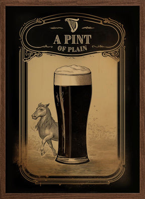 A Pint of Plain Poster