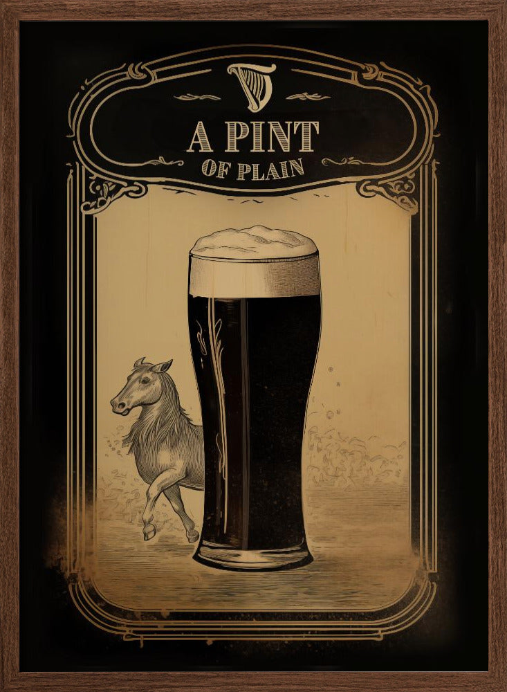 A Pint of Plain Poster