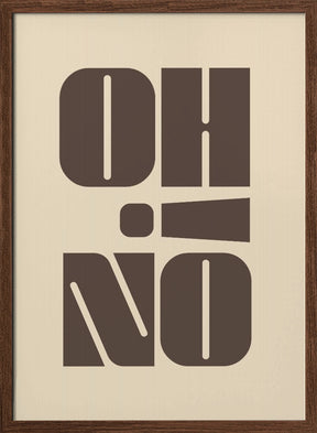 Oh No! Poster