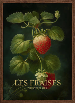 Les Fraises - Strawberries Poster