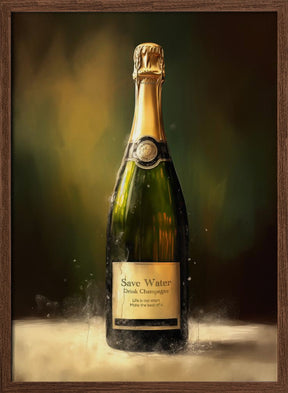 Drink Champagne Poster