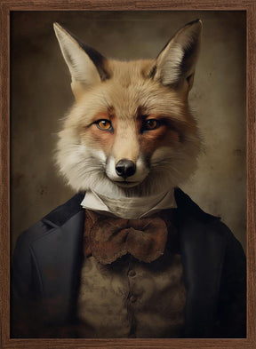 Fox Portrait Poster