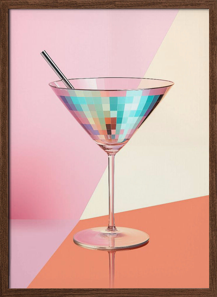 Sparkling Martini Poster