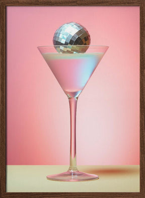 Disco Martini Poster