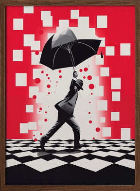 Umbrella Man Poster