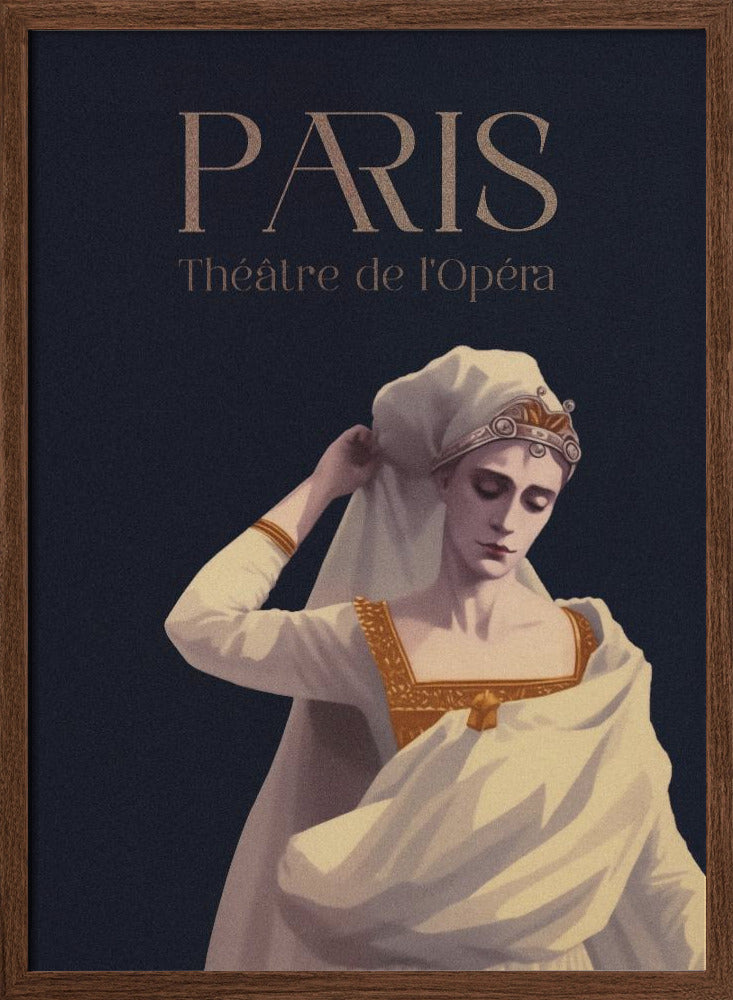 Paris - Theatre de L&#039;Opera Poster