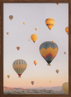 Sunrise In Cappadocia Poster