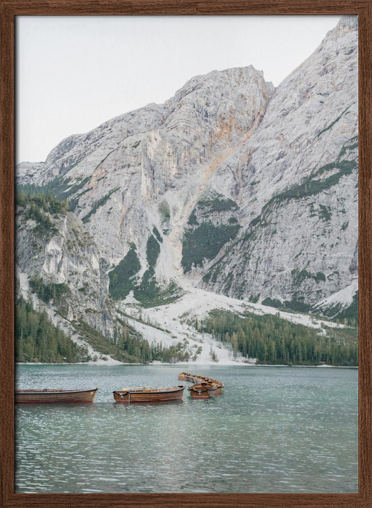 Lago Di Braies Poster