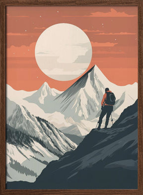 The Mountain Climber No 1 Poster