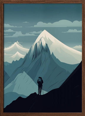 The Mountain Climber No 3 Poster