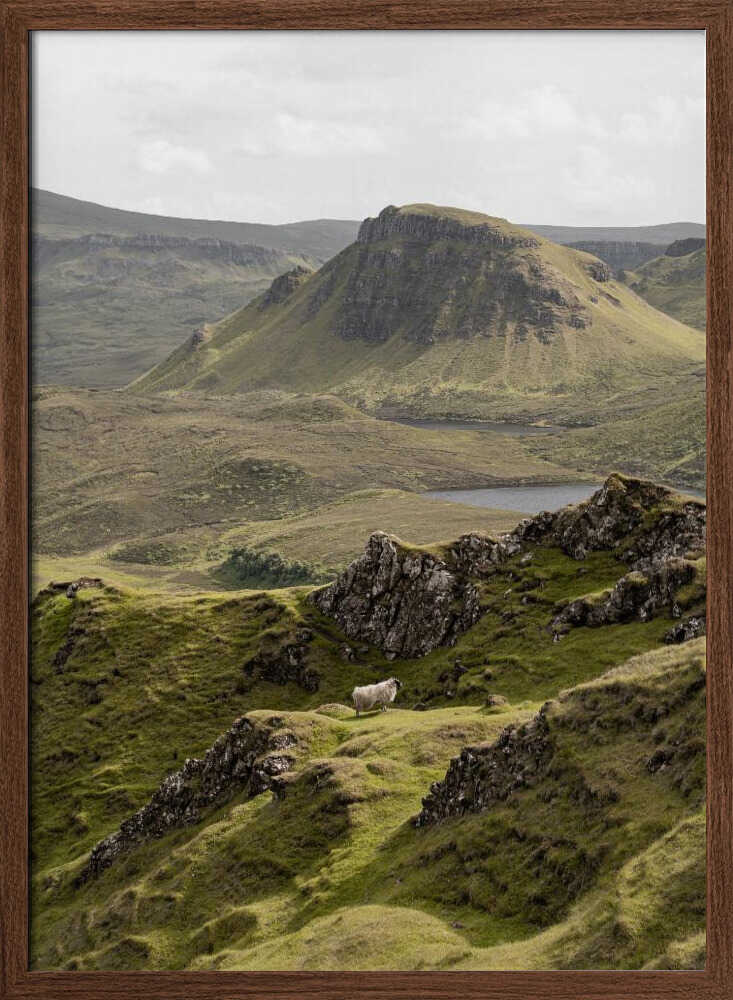 Quiraing Landscape on Scotland's Isle of Skye Poster