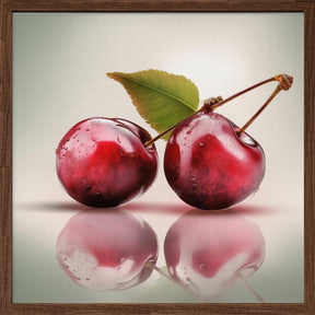 Two Cherries Poster