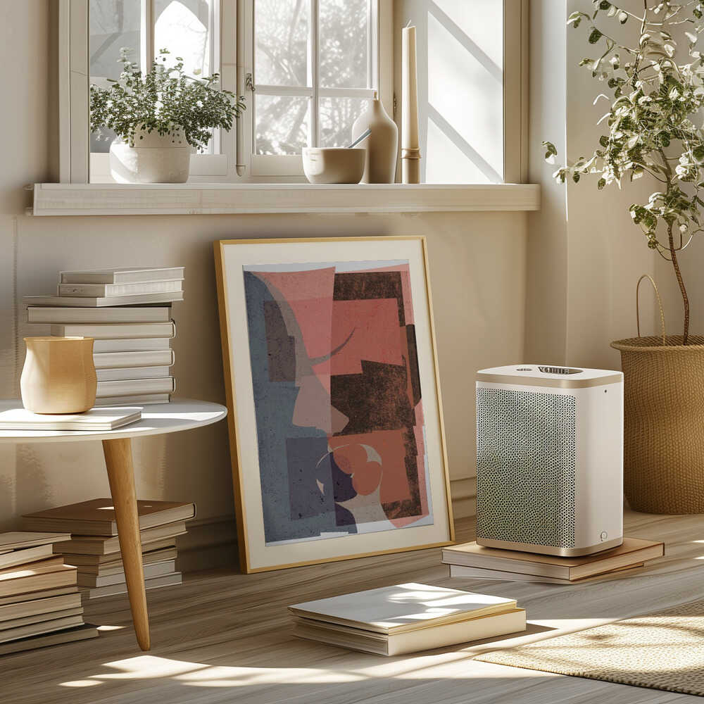 Fragmented Hues Poster