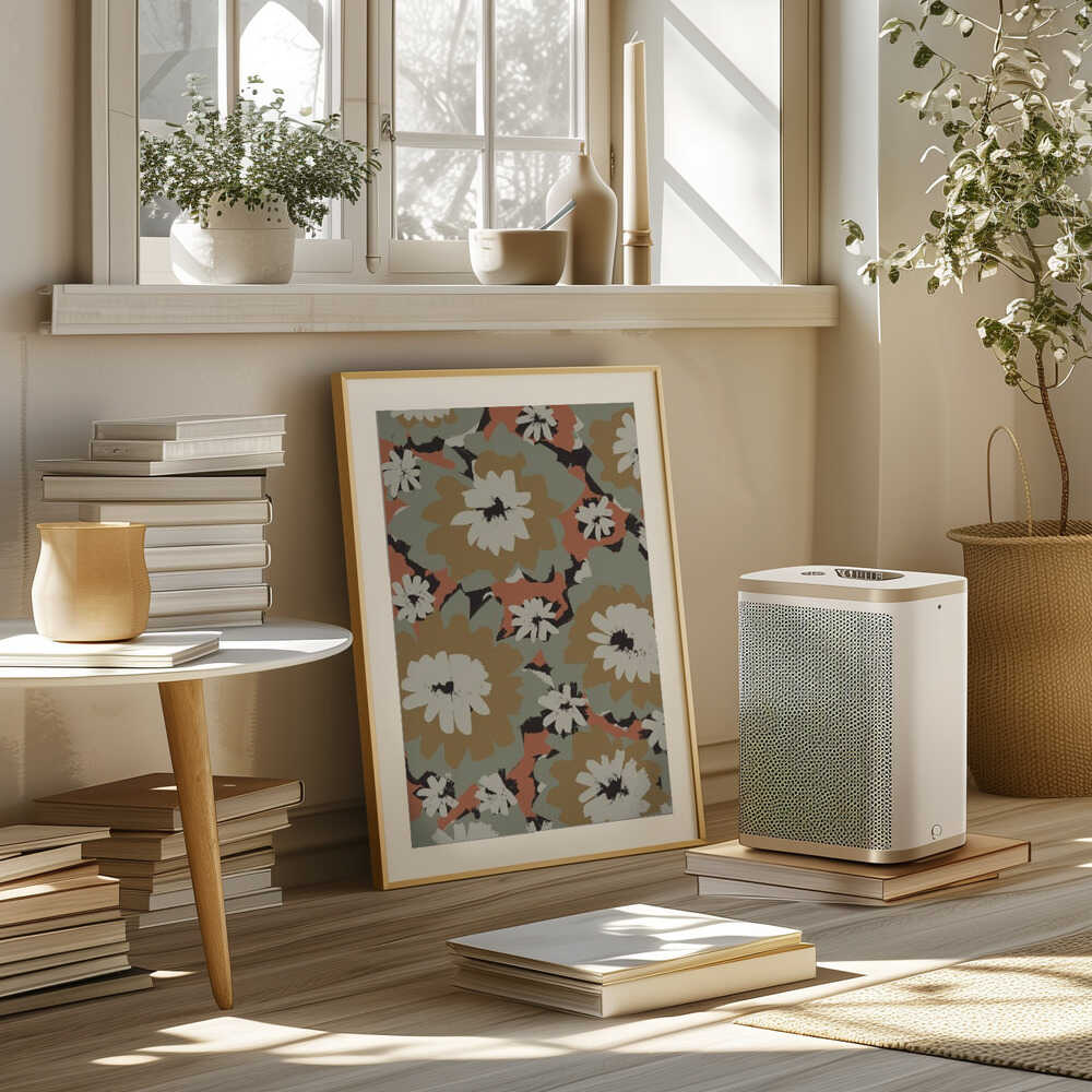 Floral Harmony Poster