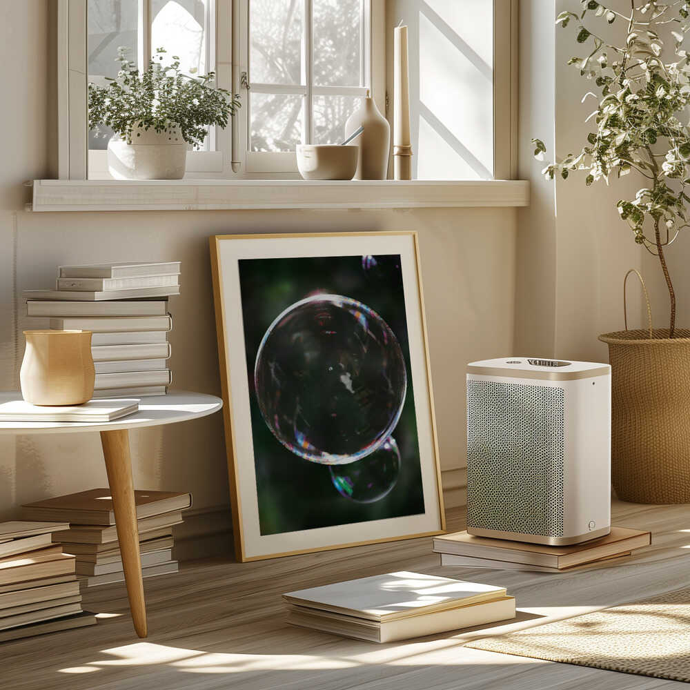 Ethereal Spheres Poster