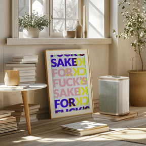 Vivid Repetition Poster