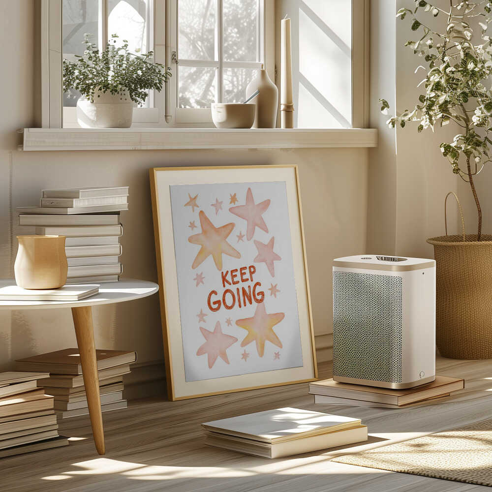 Starry Encouragement Poster