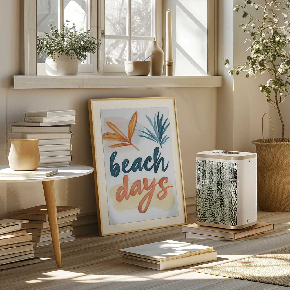 Sandy Serenity Poster