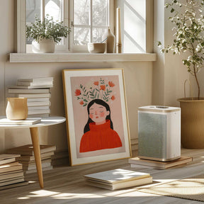 Floral Serenity Poster