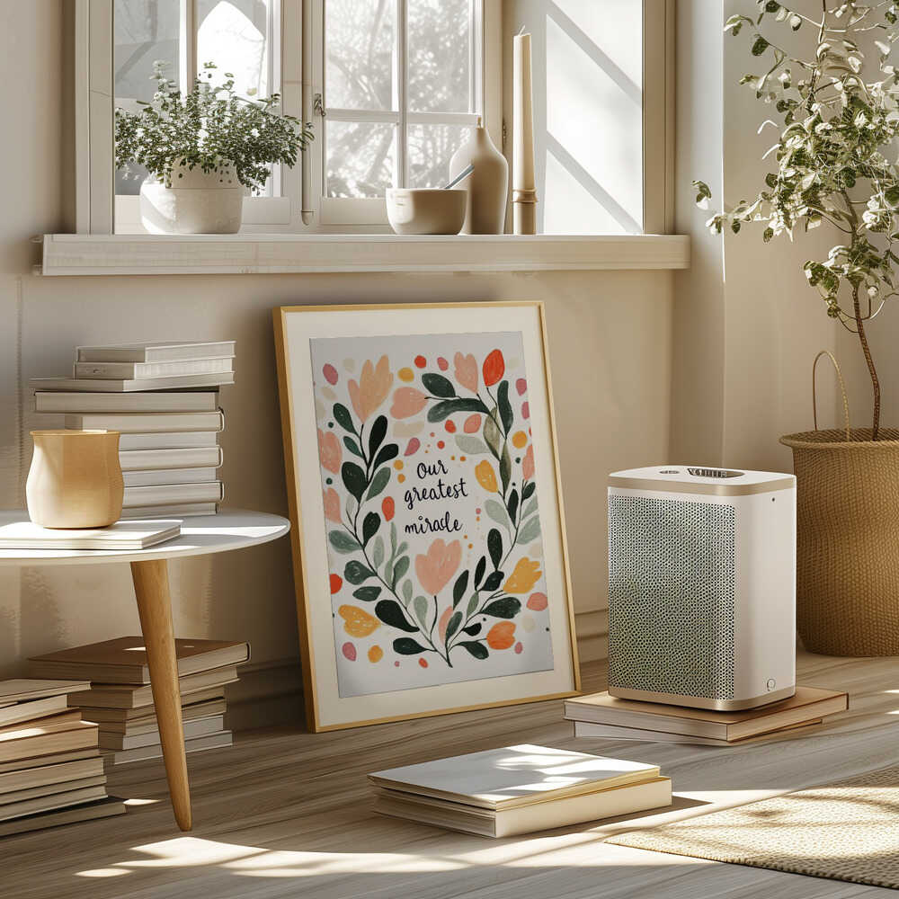 Floral Embrace Poster