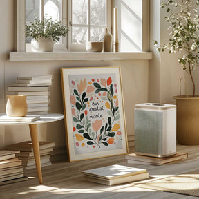 Floral Embrace Poster