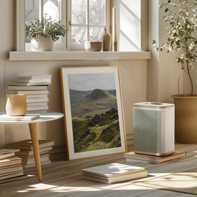 Quiraing Landscape on Scotland's Isle of Skye Poster