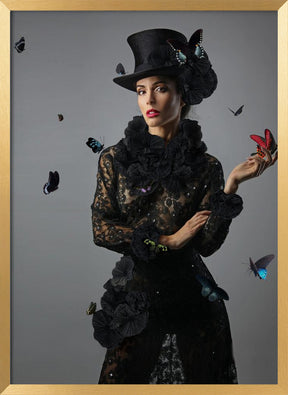 Lady Butterfly III Poster