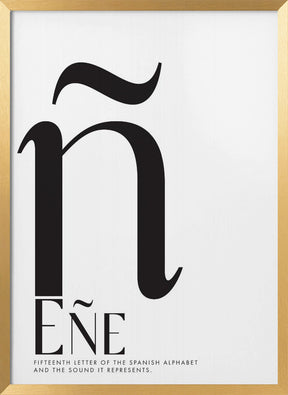 The eñe Poster