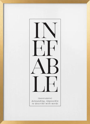 Astounding Inefable Poster