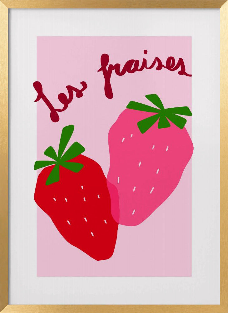 Les Fraises Poster