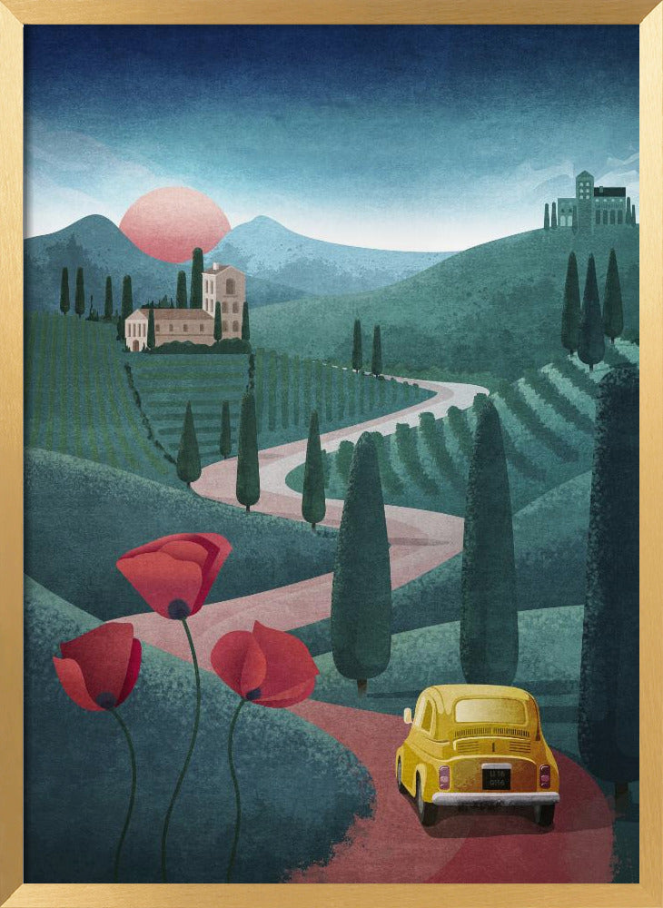 Tuscany Poster