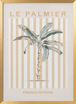 Riviera Plam Tree Poster