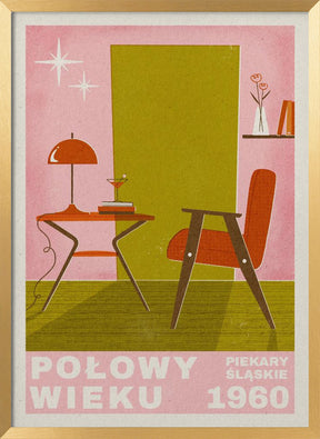 Mid Century Furniture Poster