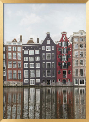 Canal Houses of Amsterdam Poster