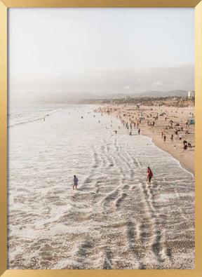 Santa Monica Beach Poster