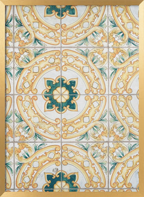 Capri Tiles Poster