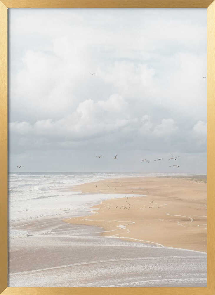 Nazaré Beach Poster
