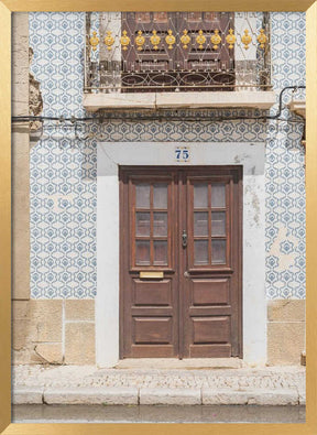 Cascais Architecture Poster