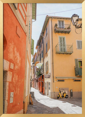 Colors of Menton Poster