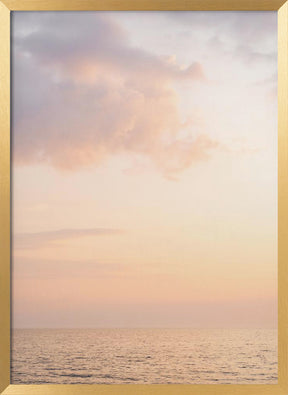 Pastel Color Sunset Poster