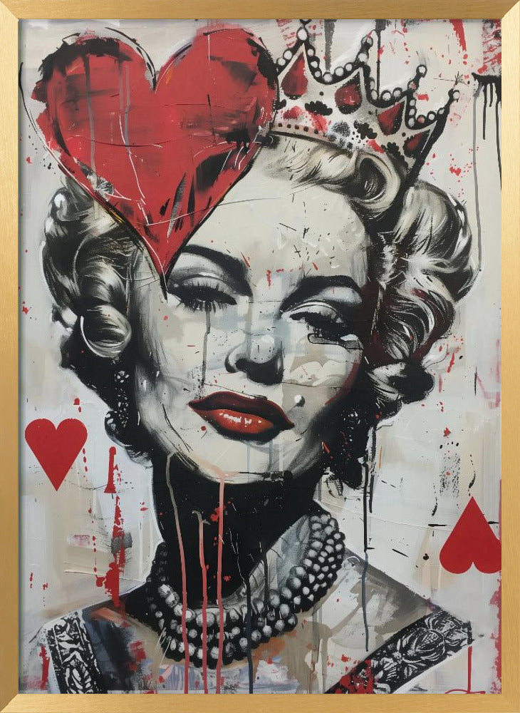 Queen of Hearts Poster