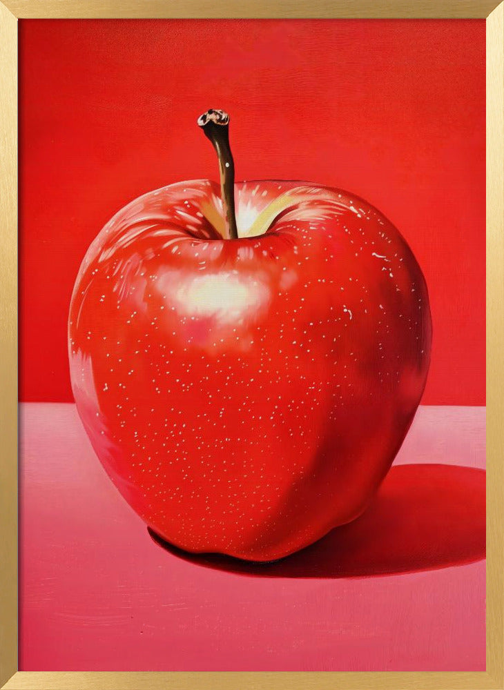 Red Apple Poster