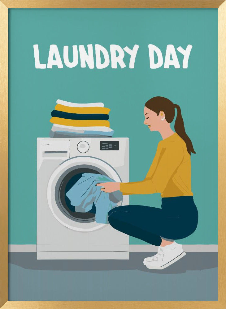 Laundry Day Poster