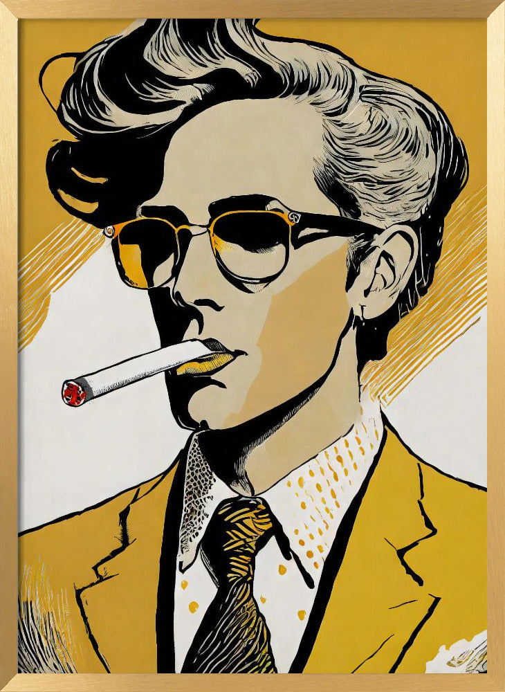 Cigarette Man Poster